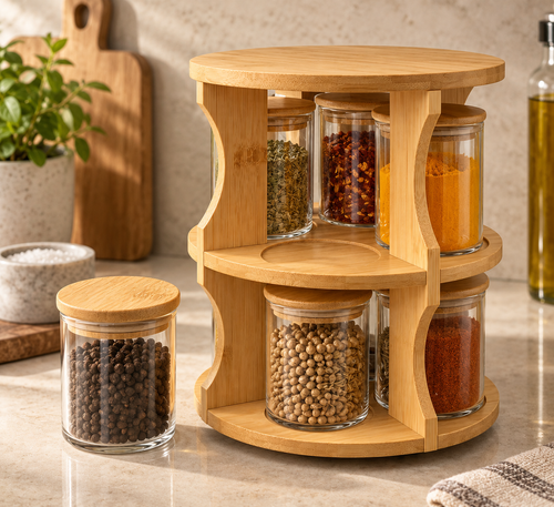 Rotating Spice Rack