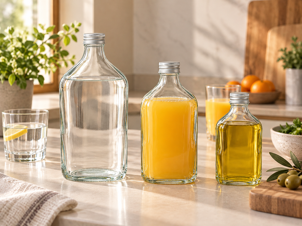 Trio Glass Bottle Set