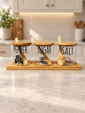 Pepper, Sugar & Salt Jar Set - product view